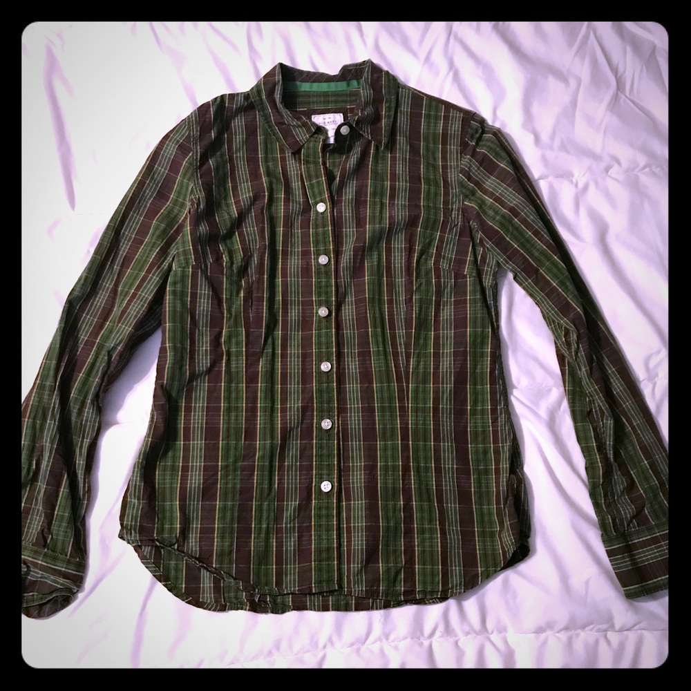Old Navy Plaid Button Down Shirt